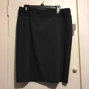 Charcoal Grey Pencil Skirt